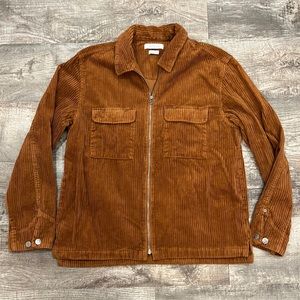 Urban Outfitters Oversized Rust Corduroy Jacket Size Large